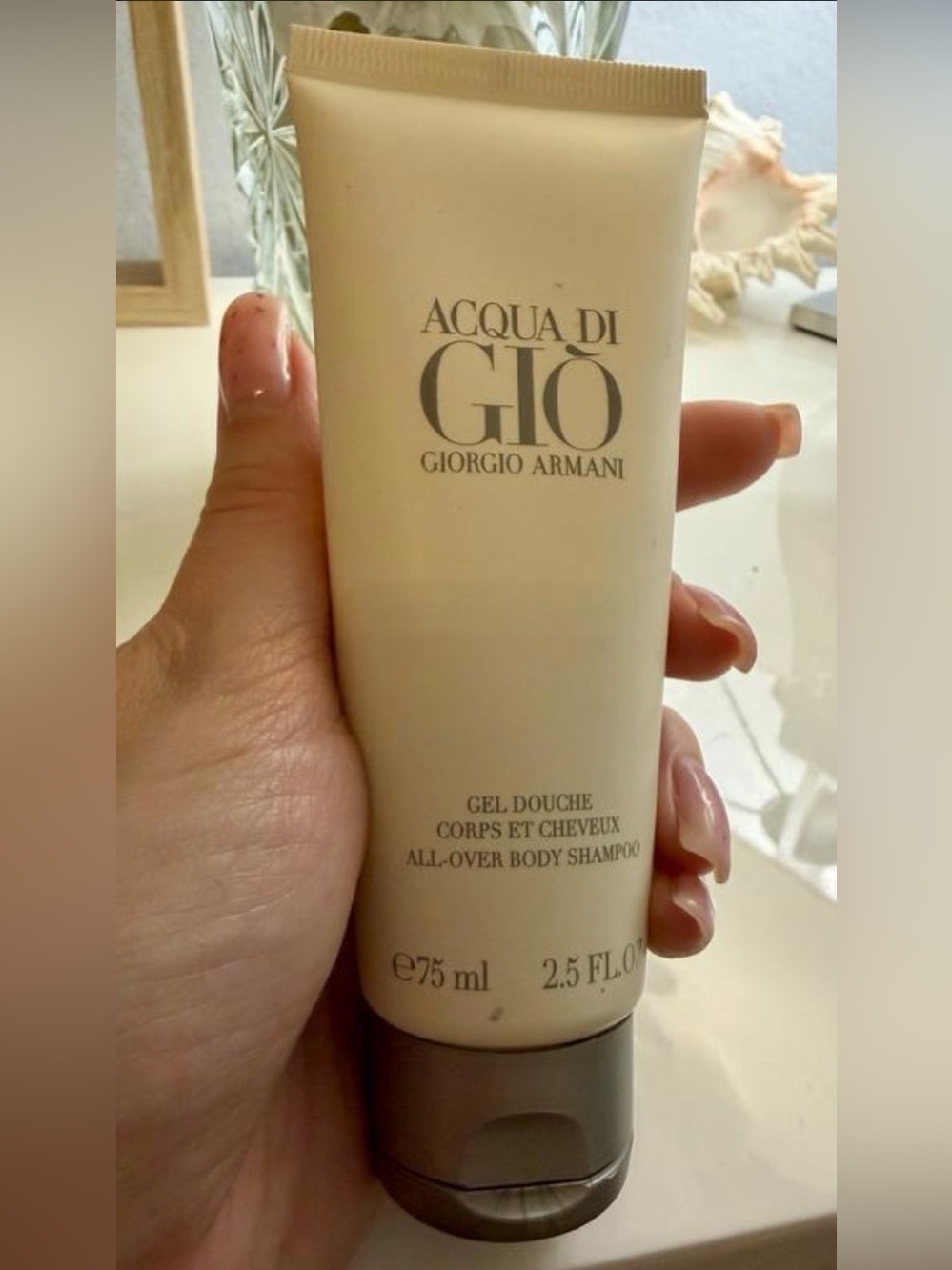 ACQUA DI GIO GIORGIO ARMANI GEL BODY SHAMPOO 75ml 2.5 FL OZ